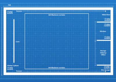 Video Production Studio in Bolton Manchester Floor Plan